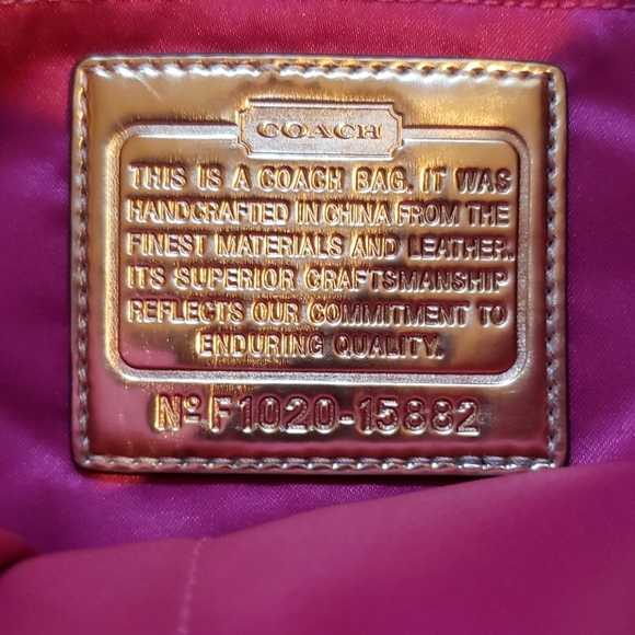 Coach Handbag Poppy - Picture 8 of 9